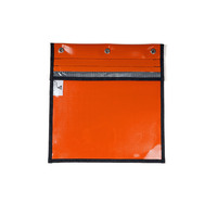 A4 PVC Document Pouch with Landscape Orientation
