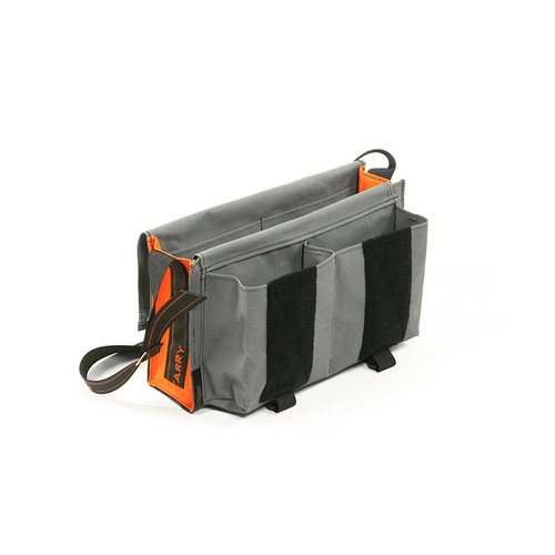 Large Canvas Tool Bag with Two External Pockets